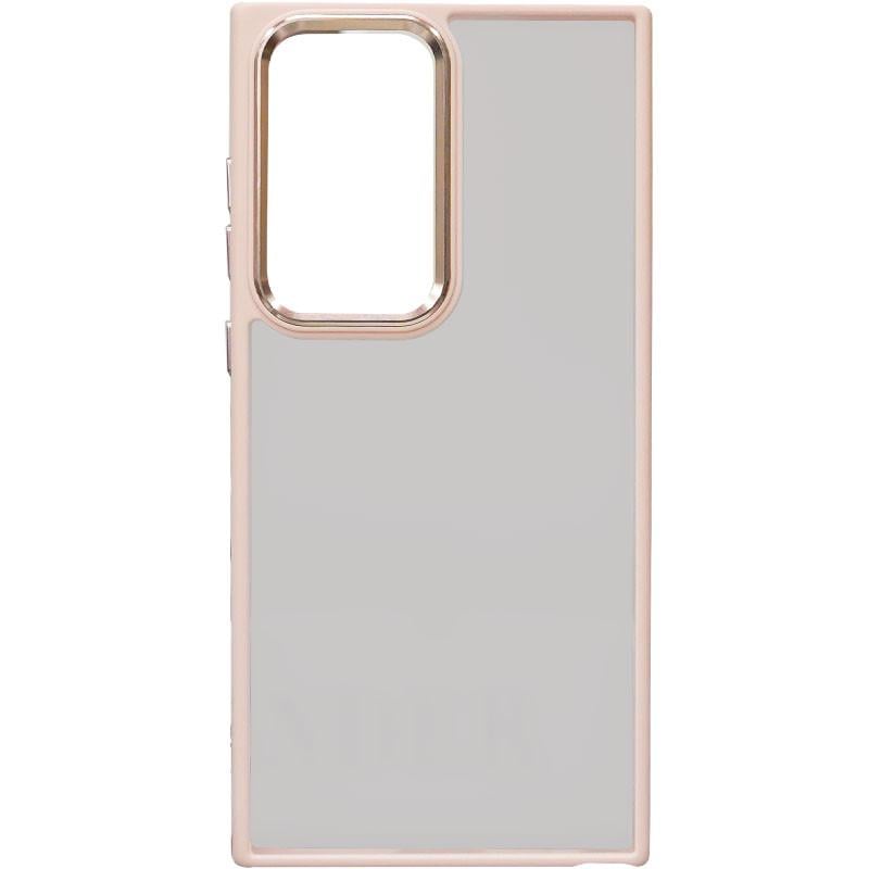 Протиударний Чохол Epik для Samsung Galaxy S22+ North Guard TPU+PC Pink