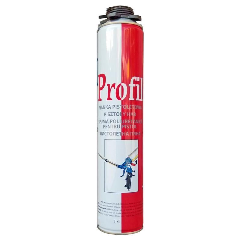 Пена монтажная SOUDAL Profil Gun пистолетная 820 мл 3 шт. Светло-желтый (000010000000750GG1)