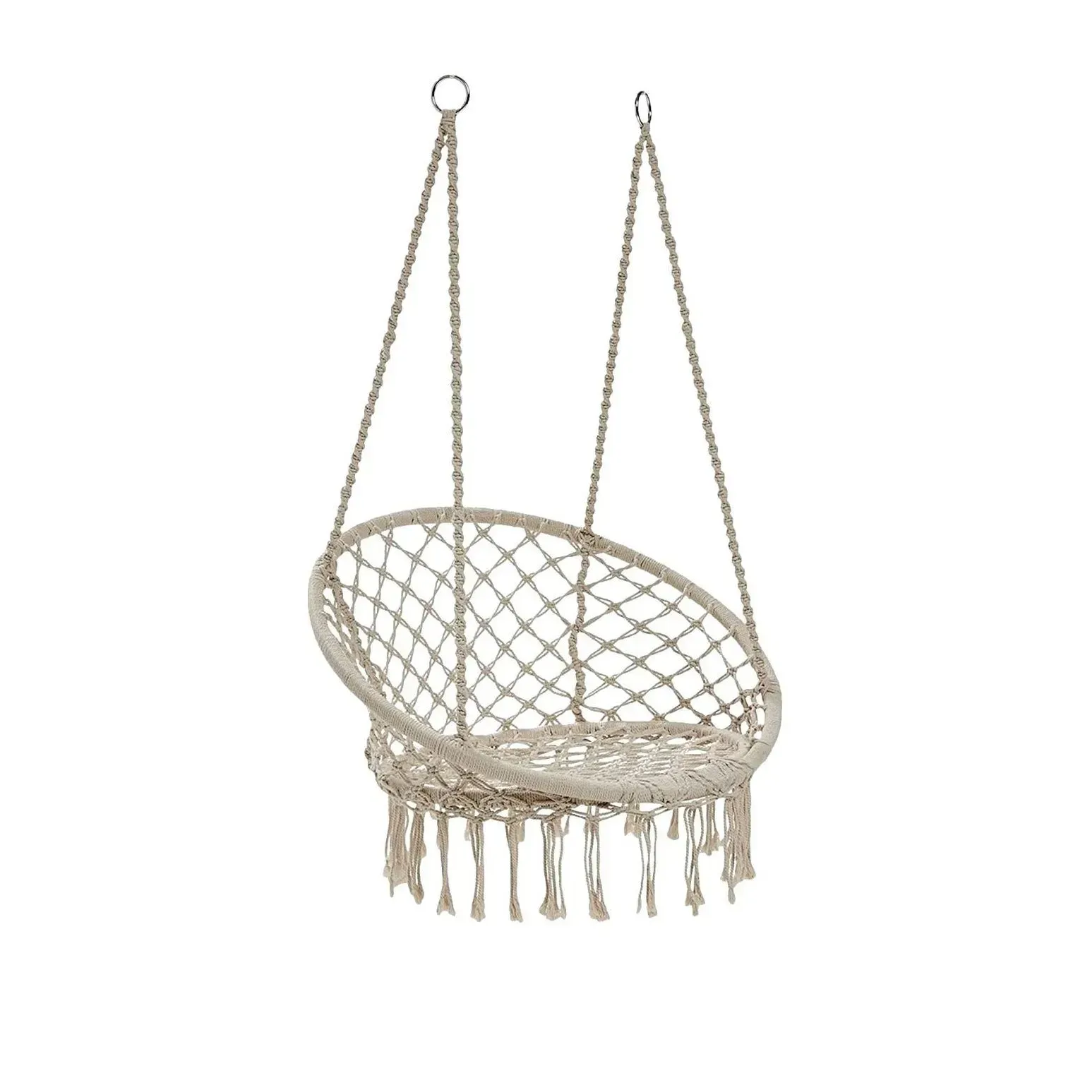 Кресло-качалка подвесное Garden Line IDAHO HAM5288 80x60x120 см Бежевый - фото 1 Кресло-качалка подвесное Garden Line IDAHO HAM5288 80x60x120 см Бежевый - фото 1