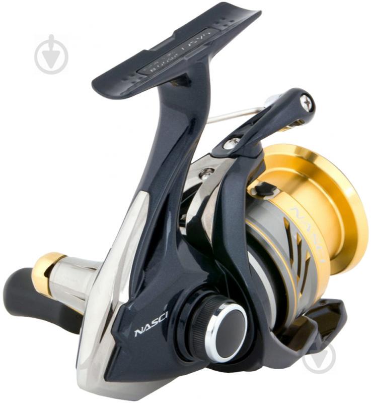 Катушка Shimano Nasci 1000 FB 4+1BB 5.0:1 - фото 3