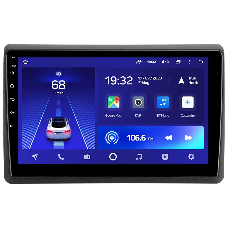 Автомагнитола Android 10 GPS 4G 2/16 GB (40579-7073A_3465)