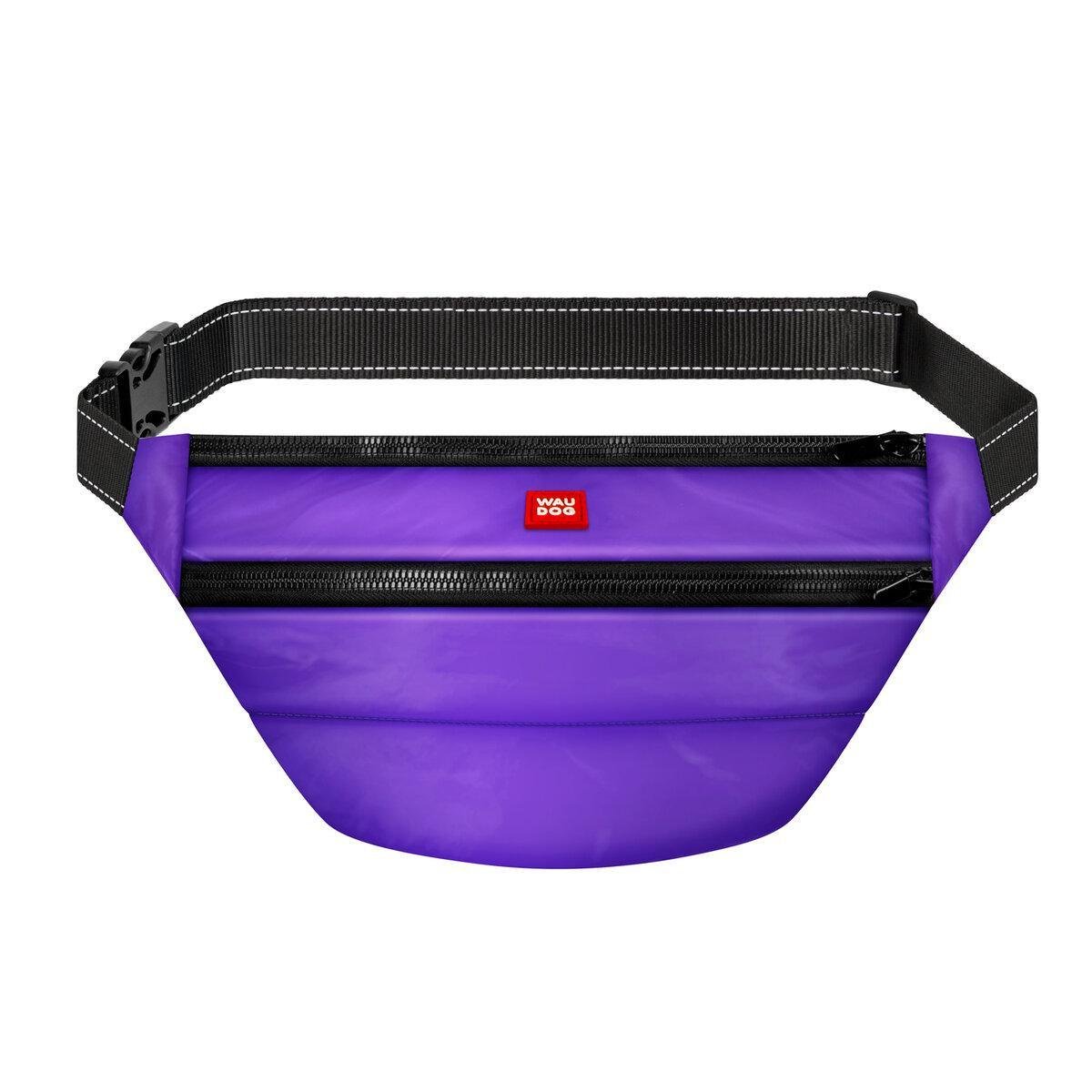 Поясная сумка Waudog Family 33х17х10 см Фиолетовый (26066487)