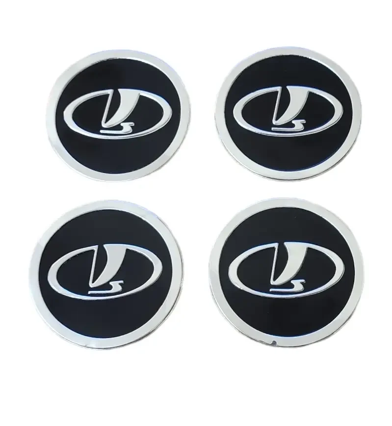 Наклейки на колпаки ВАЗ Самара 90 мм 4 шт.