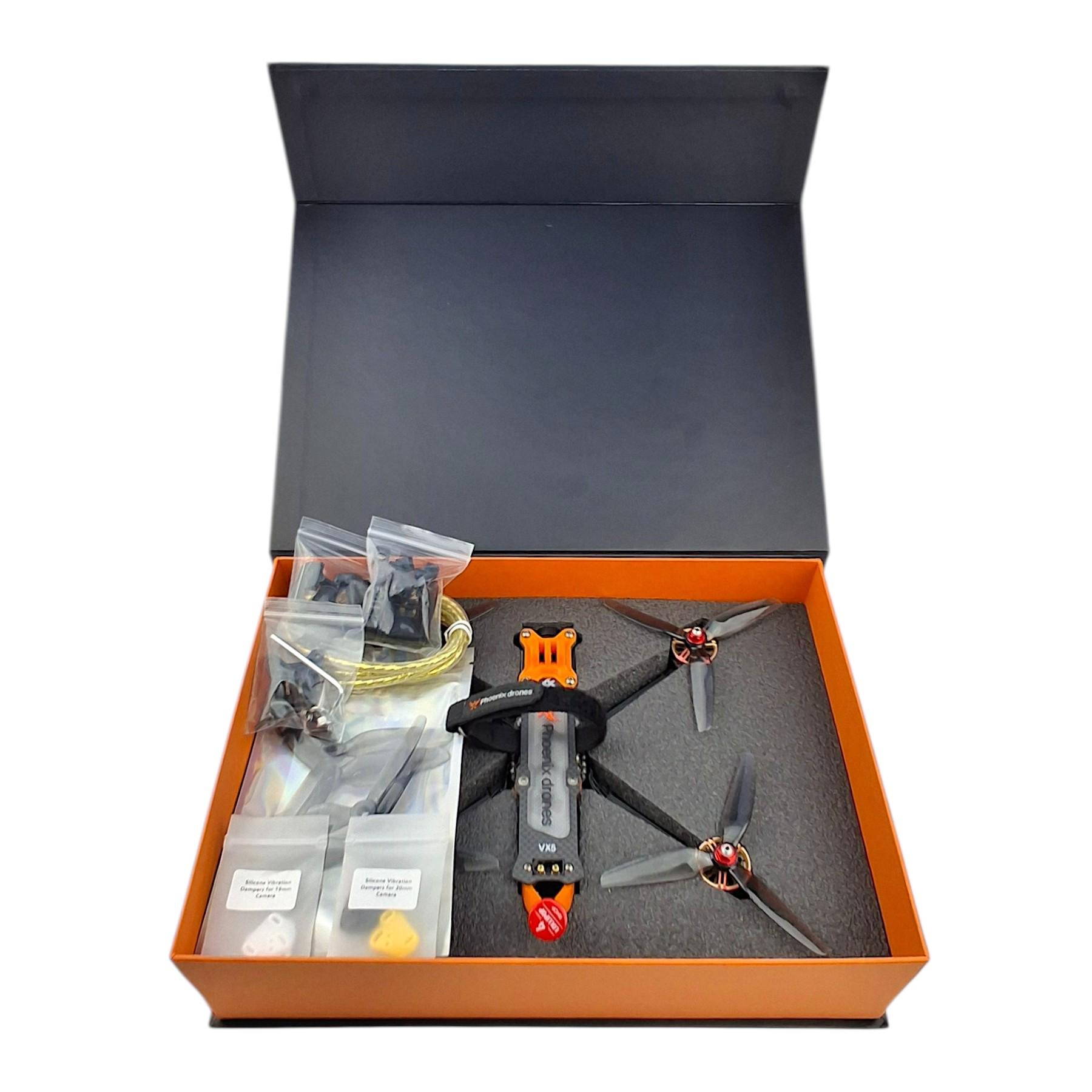Дрон Phoenix drones Ember5 ELRS 2.4 analog с двигателями GOM 2207.5 и карбоновой рамой (98780) - фото 9 Дрон Phoenix drones Ember5 ELRS 2.4 analog с двигателями GOM 2207.5 и карбоновой рамой (98780) - фото 9