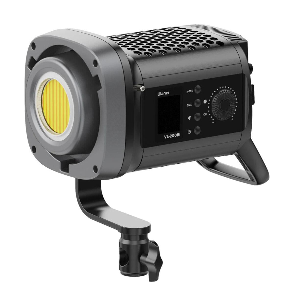 Студійне постійне світло відеосвітло Ulanzi Vijim VL200Bi 200W Bi-color Video Light без блоку живлення Black (L079CNA1)