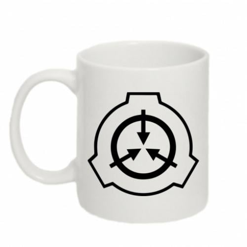 Чашка SCP logo 320 мл Белый (2670569-1-79286)