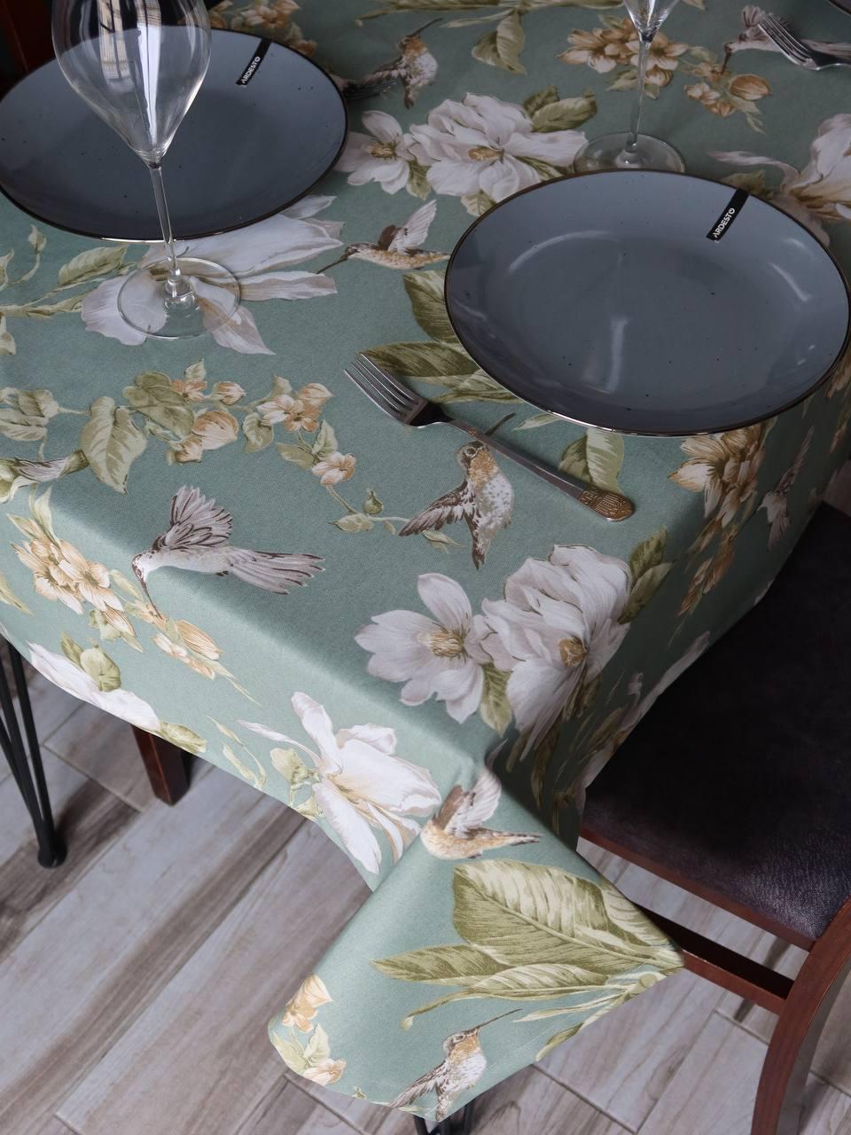 Скатертина водовідштовхувальна тефлонова прямокутна 140x170 см (300135-p2) - фото 3 Скатертина водовідштовхувальна тефлонова прямокутна 140x170 см (300135-p2) - фото 3