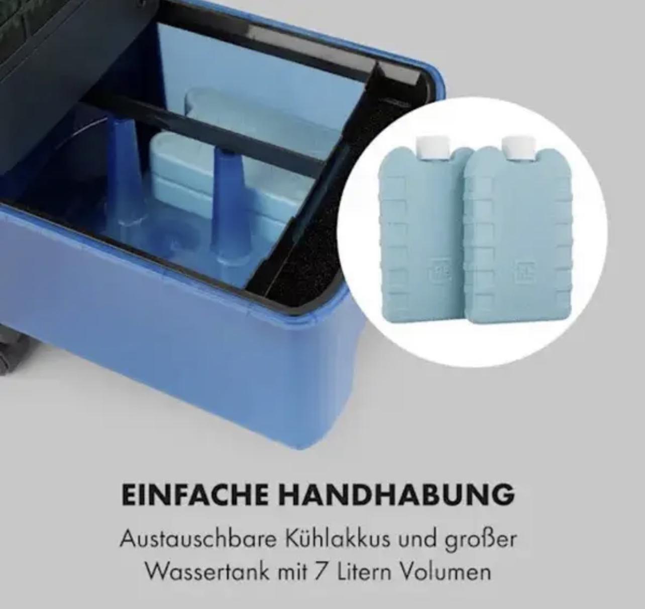 Вентилятор-охладитель KLARSTEIN IceWind Plus 4в1 330 м3/час (10035785) - фото 2 Вентилятор-охладитель KLARSTEIN IceWind Plus 4в1 330 м3/час (10035785) - фото 2