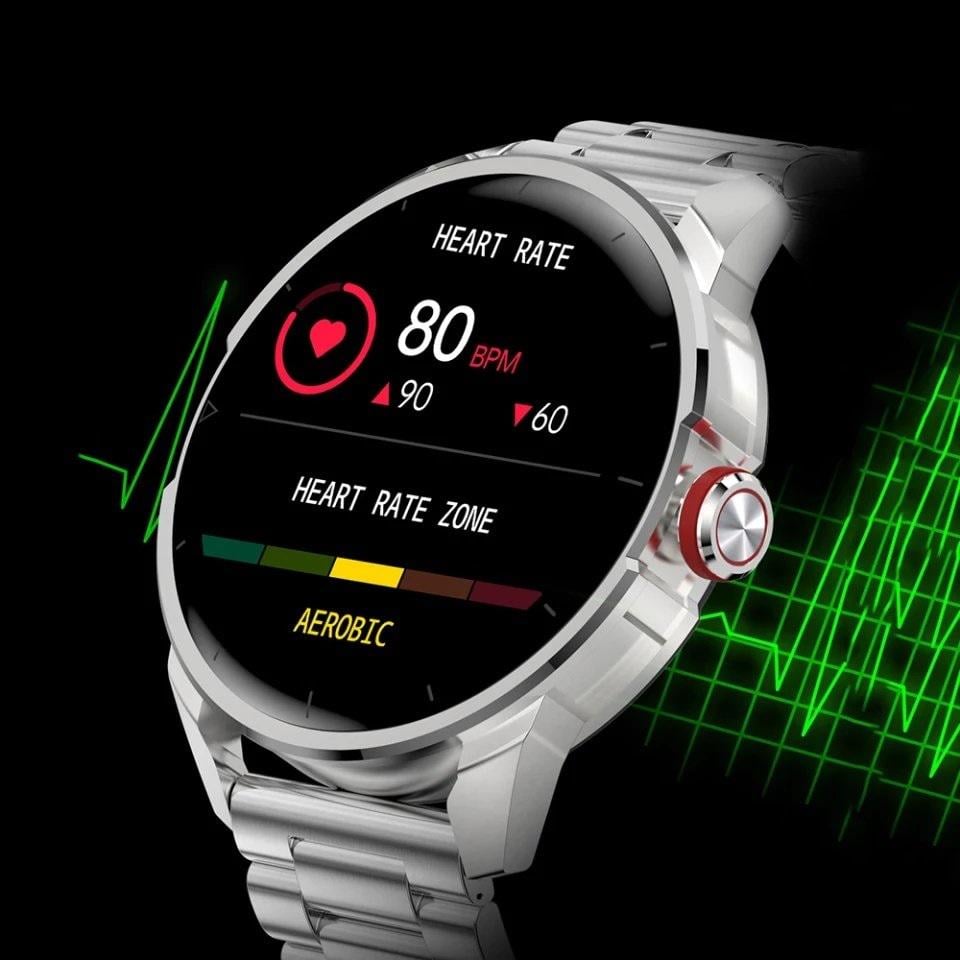 Смарт-годинник Lemfo LF26 Pro 2 ремінці Silver (bc31abf9) - фото 4