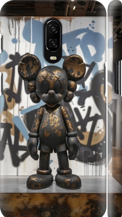 Чехол на OnePlus 6T Bronze kaws v2 (6098m-1587-42517)