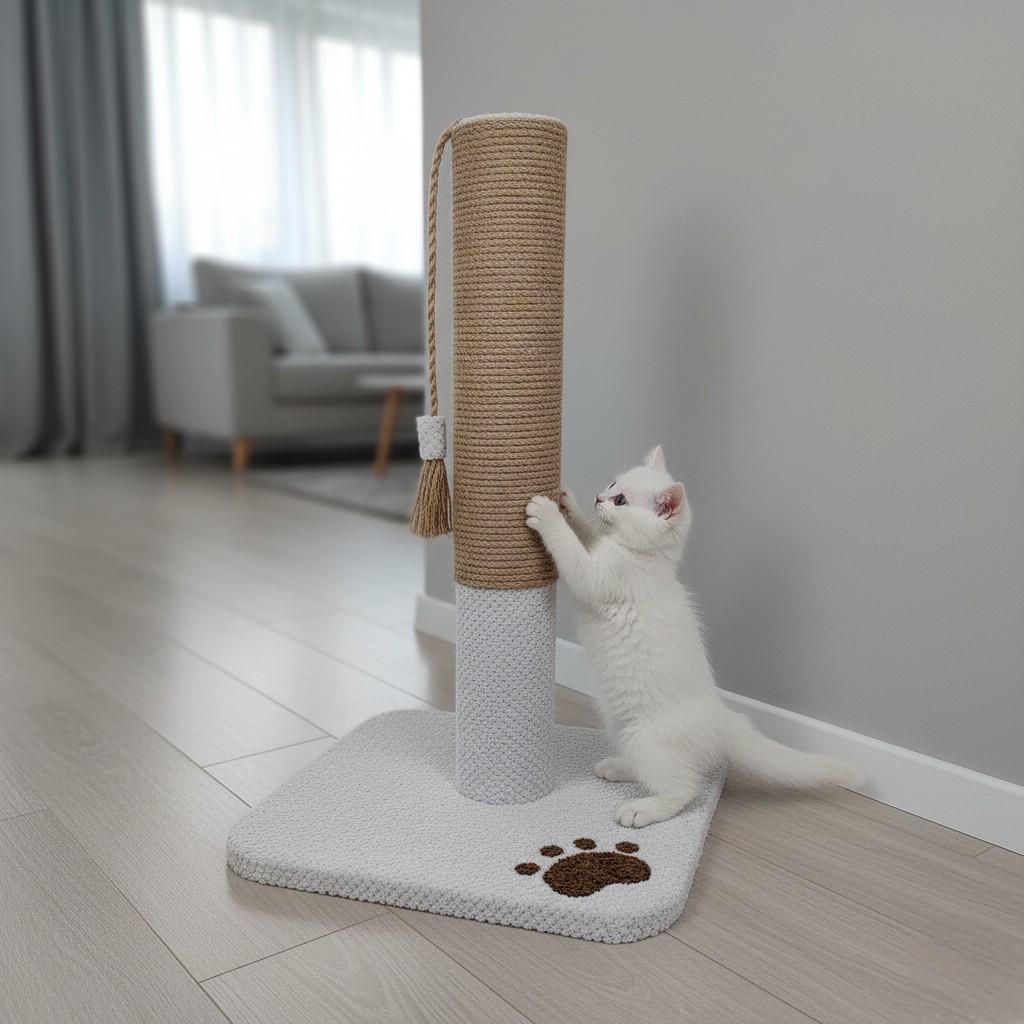 Когтеточка столб для кота 63 см