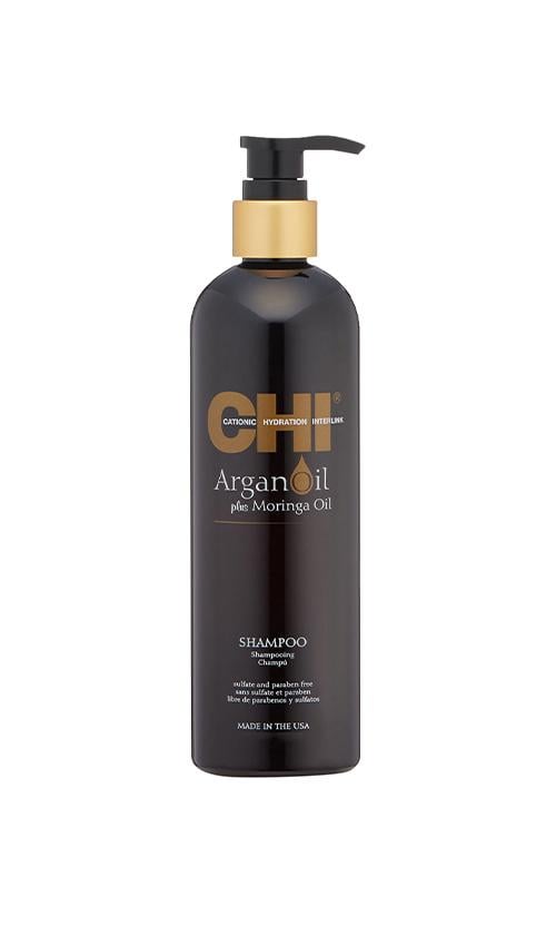 Шампунь для волосся CHI Argan Oil Plus Moringa Oil відновлюючий (27170)