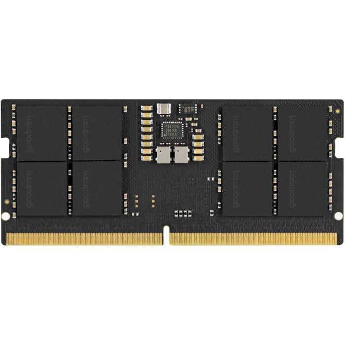 Оперативная память Goodram 8 Гб SO-DIMM DDR5 5600 MHz Black (GR5600S564L46S/8G)