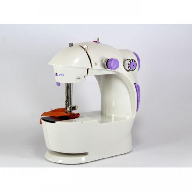 Швейна міні машинка Mini Sewing Machine FHSM-201 з адаптером та педаллю (2575434162) - фото 6