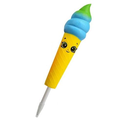 Ручка шариковая сквиш детская Мороженое 12 шт.