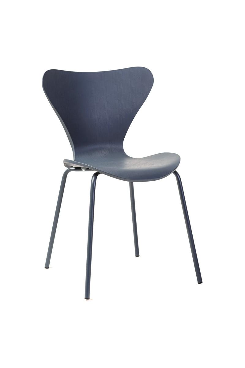 Стул обеденный Ветро Мебель P-07 810х500х495 пластик Чернильный Стул обеденный Ветро Мебель P-07 810х500х495 пластик Чернильный