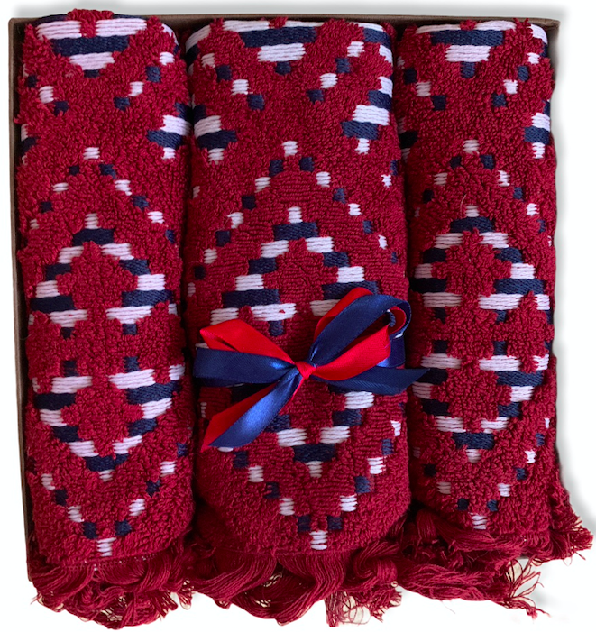 Подарунковий набір жакардових рушників Cherry