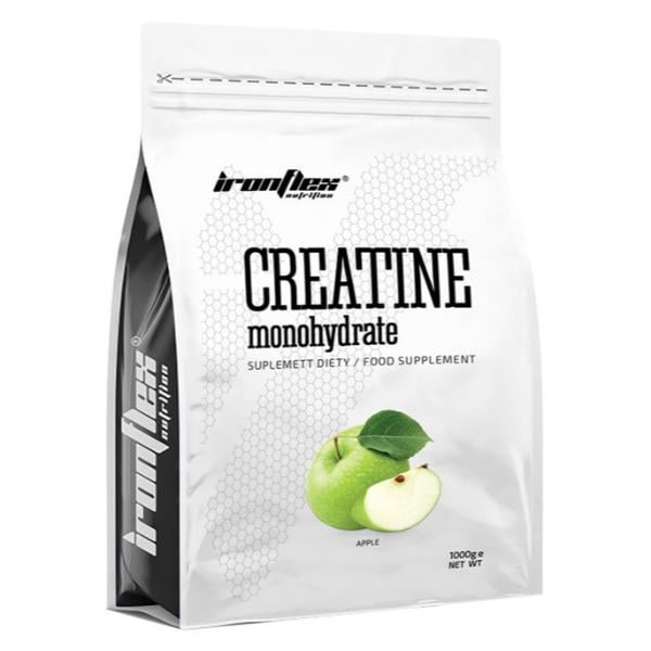 Креатин моногидрат IronFlex Creatine Monohydrate 1000 g 400 servings Apple (000025994)