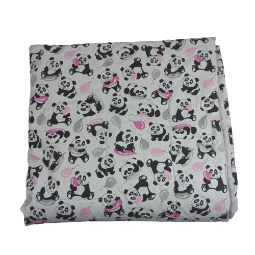 Плед-одеяло детское без утепления Панды с шариками 200х110 см плюш/бавобна (SH-20020-TXBLCOPI-UA-01(1) - фото 2 Плед-одеяло детское без утепления Панды с шариками 200х110 см плюш/бавобна (SH-20020-TXBLCOPI-UA-01(1) - фото 2