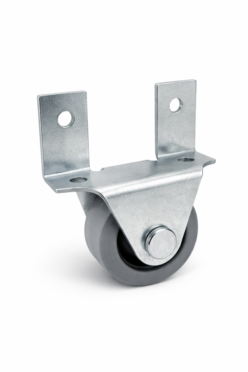 Меблева опора ролик UV для дивану бічне кріплення d 43х50 мм прогумований Сірий (RL0251)