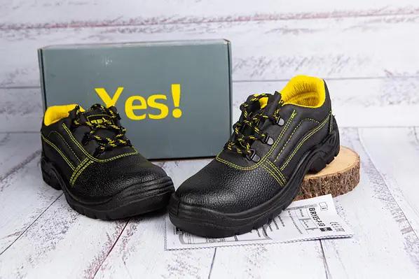 Полуботинки рабочие кожаные BRYES-Р-OB без металлического носка р. 43 (27631026) - фото 3 Полуботинки рабочие кожаные BRYES-Р-OB без металлического носка р. 43 (27631026) - фото 3