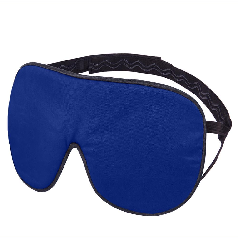 Маска для сна Млечный Путь из мерсеризированного хлопка с нескользящей резинкой Синий (1142-02)