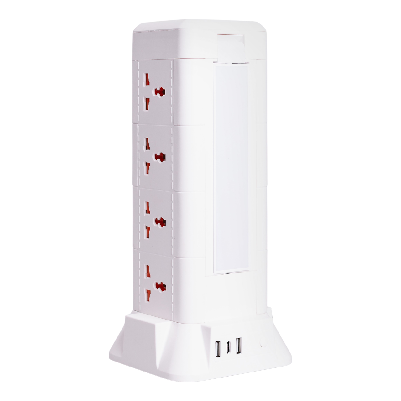 Фильтр сетевой 4,8 м с лампой на 12 универсальных розеток с 2 USB 1 Type-C - фото 3 Фильтр сетевой 4,8 м с лампой на 12 универсальных розеток с 2 USB 1 Type-C - фото 3