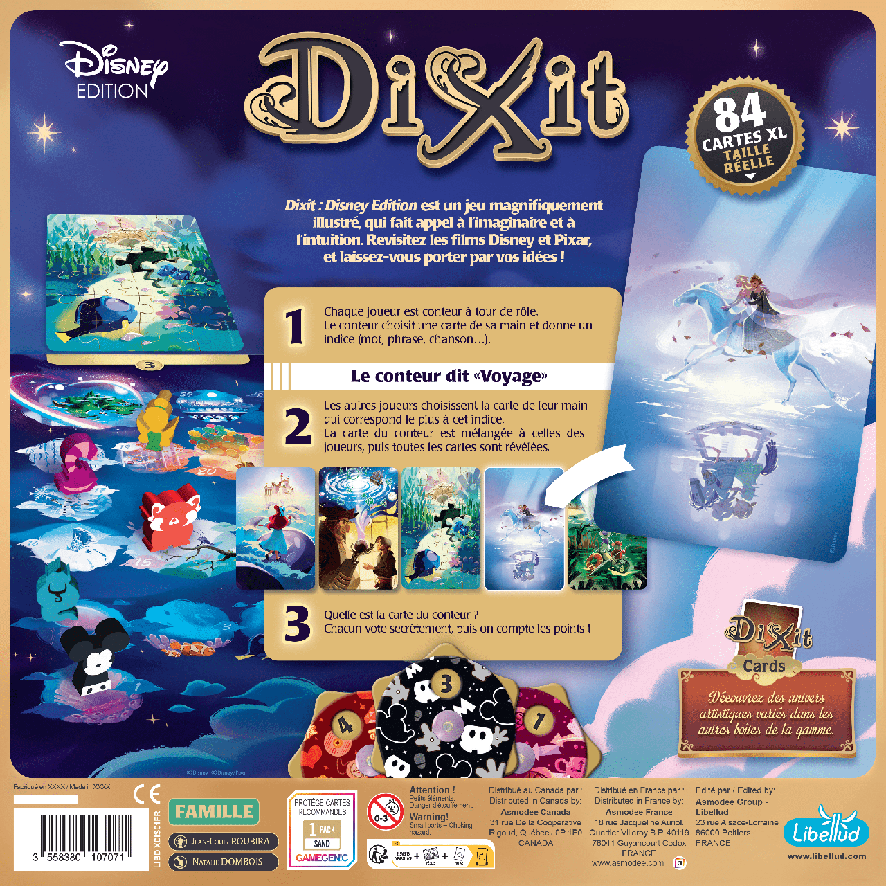 Настольная игра Dixit Disney Edition (2054314745) - фото 7 Настольная игра Dixit Disney Edition (2054314745) - фото 7