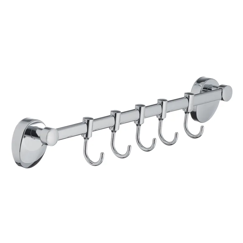 Планка-крючок Zerix LR3315-5 для полотенца с пятью крючками