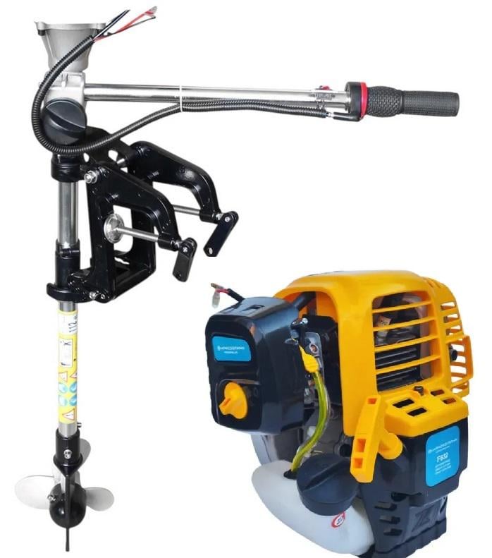 Мотор лодочный подвесной четырехтактный KRAISSMANN F632