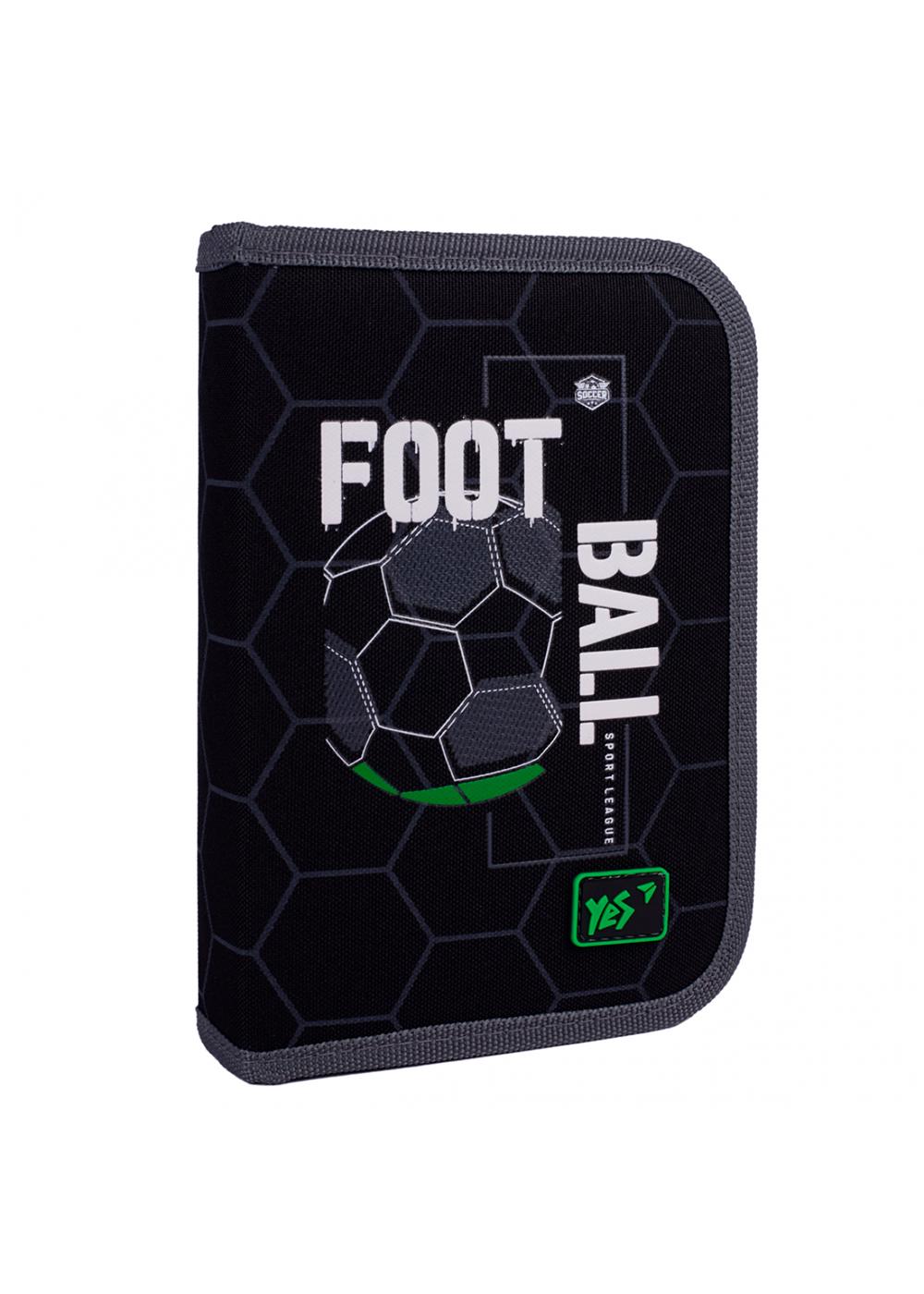 Пенал YES HP-03 Football Time із клапаном (533663)