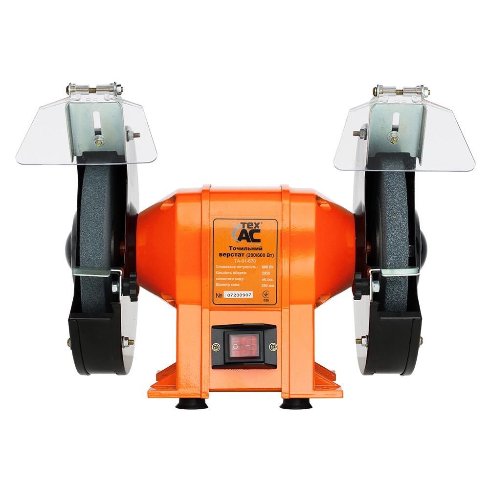 Точильный станок TexAC ТА-01-670 200 мм 600 Вт