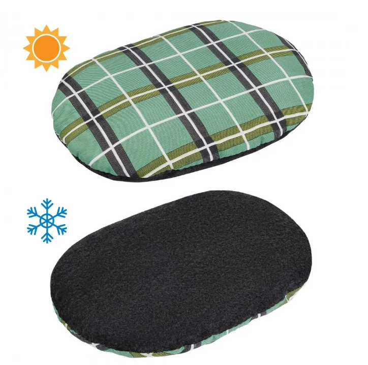 Лежак для собак овальный S Черный (1R0271) - фото 3 Лежак для собак овальный S Черный (1R0271) - фото 3