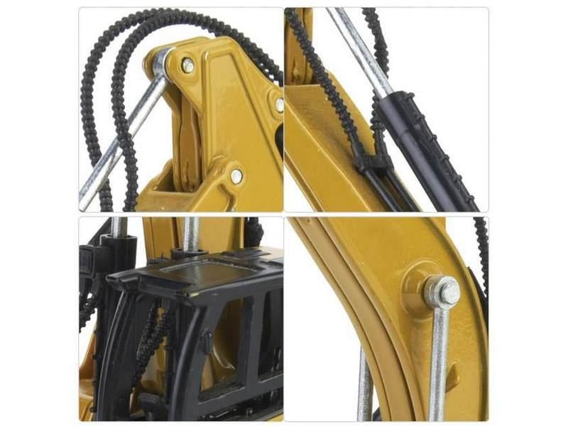 Машинка-экскаватор Hui Na Toys металлический с отбойником (1911) - фото 5 Машинка-экскаватор Hui Na Toys металлический с отбойником (1911) - фото 5