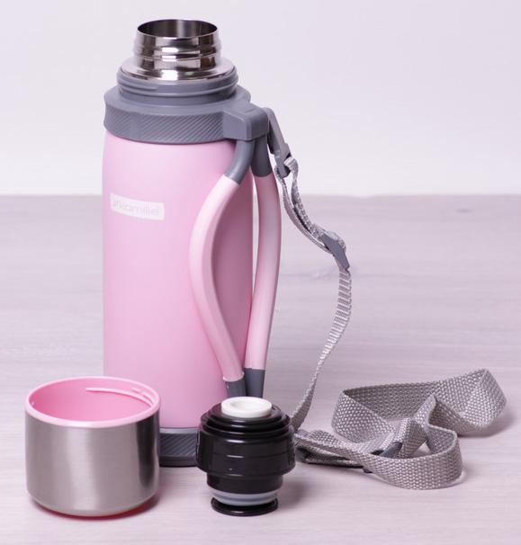 Термос Kamille Perfection з ремінцем та ручкою 1200 мл - фото 8 Термос Kamille Perfection з ремінцем та ручкою 1200 мл - фото 8