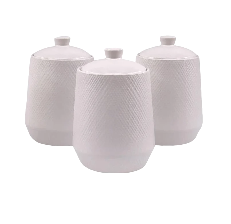 Набор контейнеров Maestro White 3 шт. Бежевый