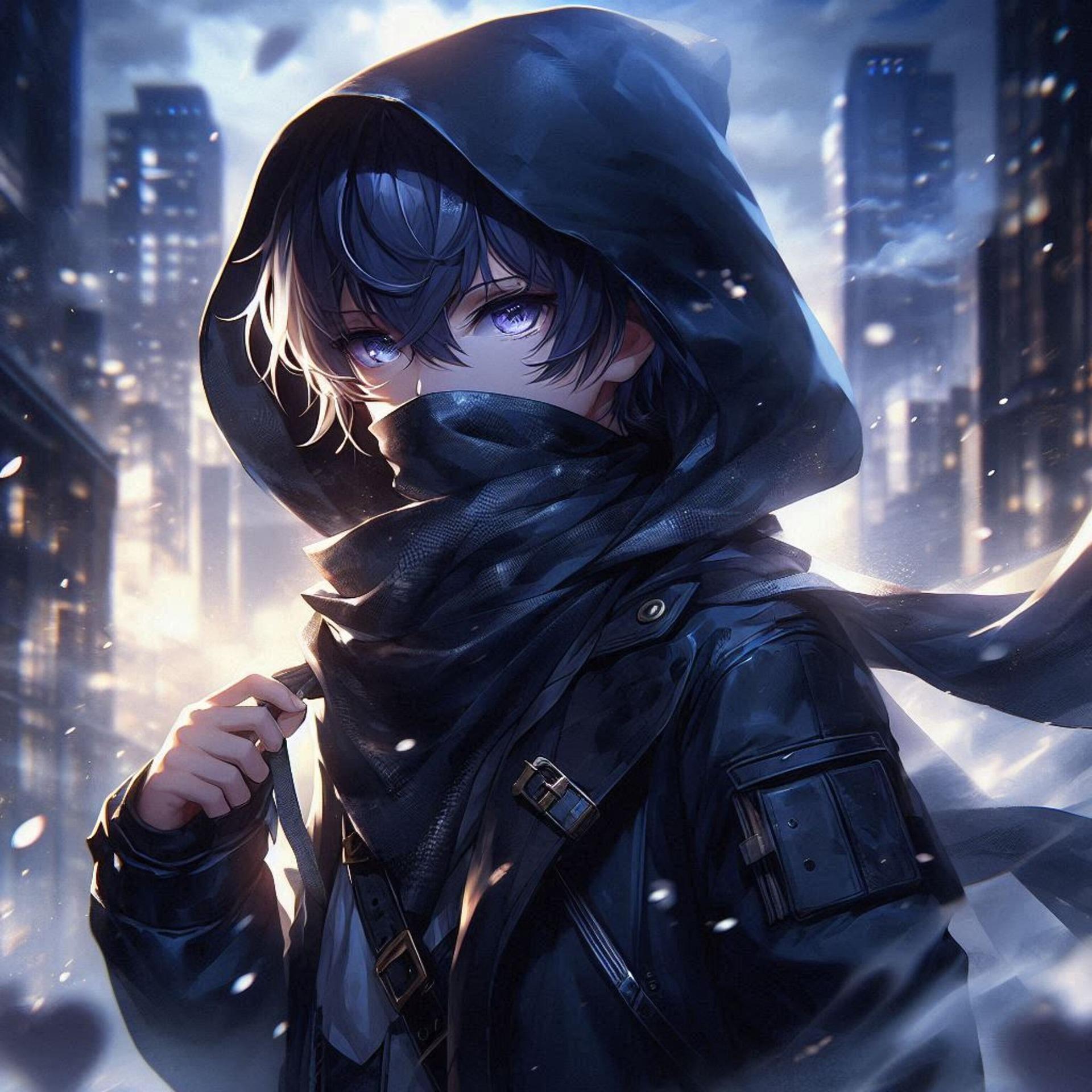 Пазл дерев'яний фігурний Аніме хлопець А5 дерев'яна коробка 35 елементів (Dem36-DER-А5)