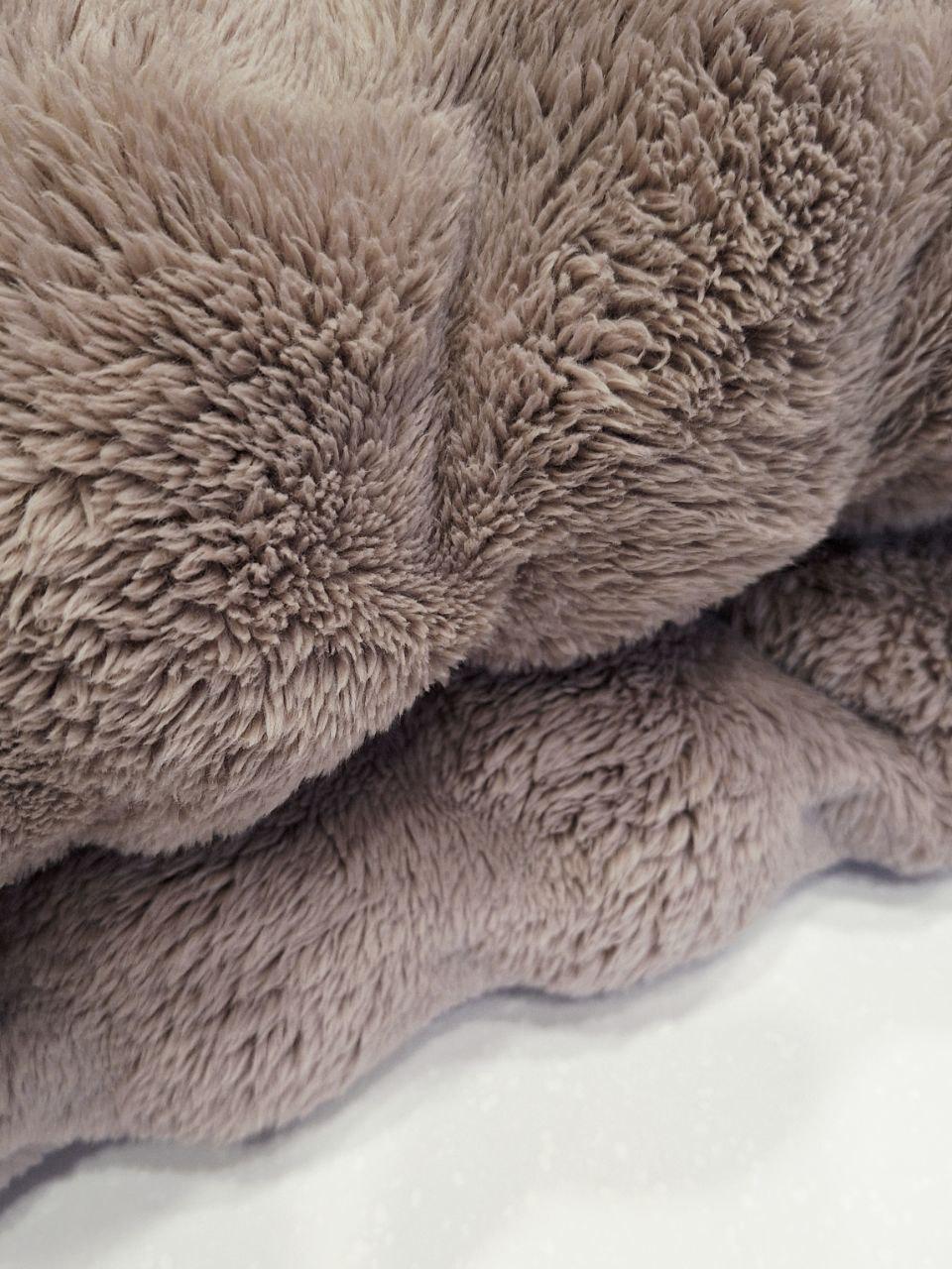 Плед-покрывало флисовый Colorful Home Шторм 200х220 см Капучино (1432) - фото 3 Плед-покрывало флисовый Colorful Home Шторм 200х220 см Капучино (1432) - фото 3