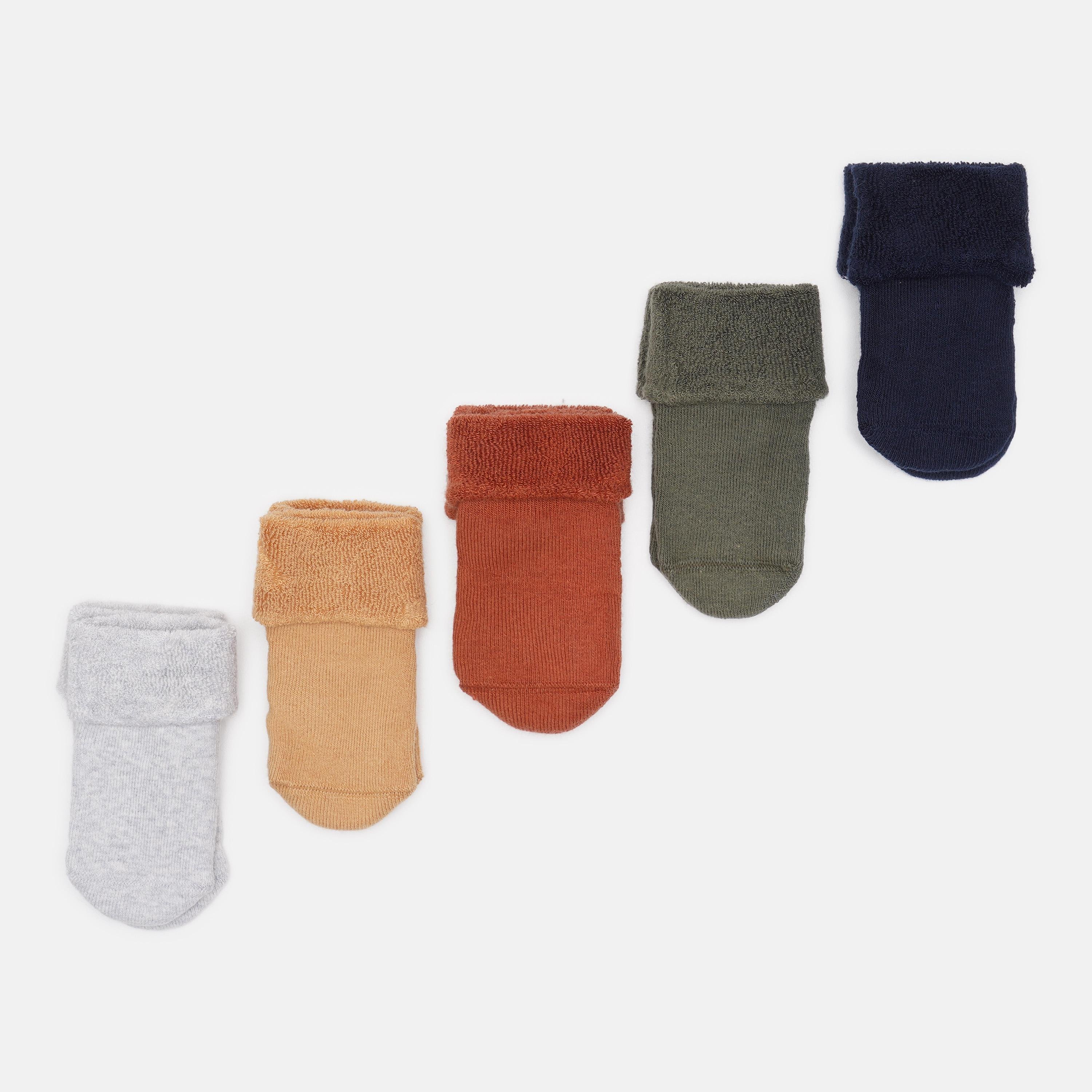 Носки H&M р. 50-56 5 пар Синий/Серый/Зеленый (2010784125) Носки H&M р. 50-56 5 пар Синий/Серый/Зеленый (2010784125)