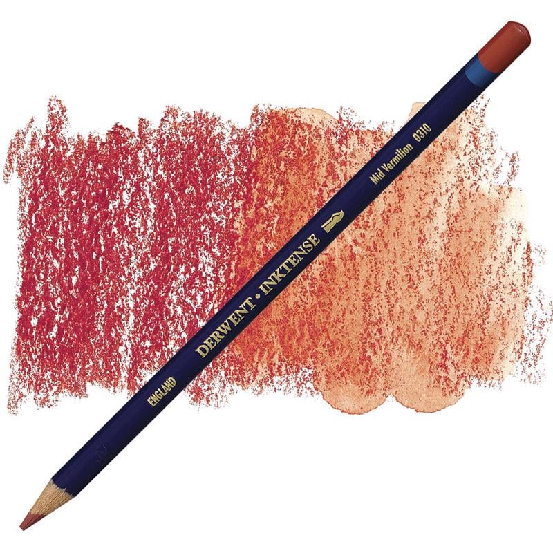 Олівець акварельний Derwent Inktense чорнильний 310 Вермільйон червоний середній (2301858)
