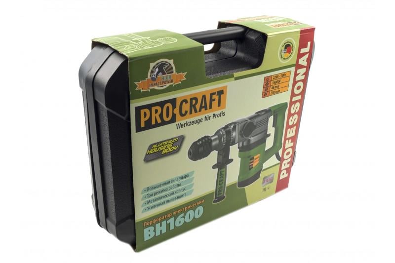 Перфоратор Procraft BH-1600 - фото 8 Перфоратор Procraft BH-1600 - фото 8