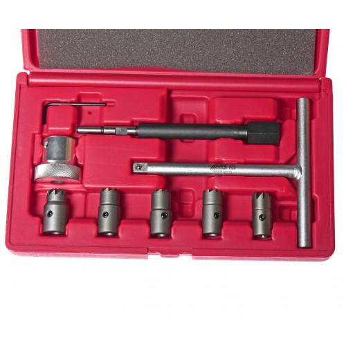 Набор для притирки сштел форсунок дизельного двигателя 9 шт. (4050 JTC)