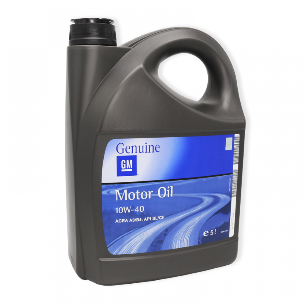 Моторное масло GM Motor Oil 10W-40 5 л Моторное масло GM Motor Oil 10W-40 5 л