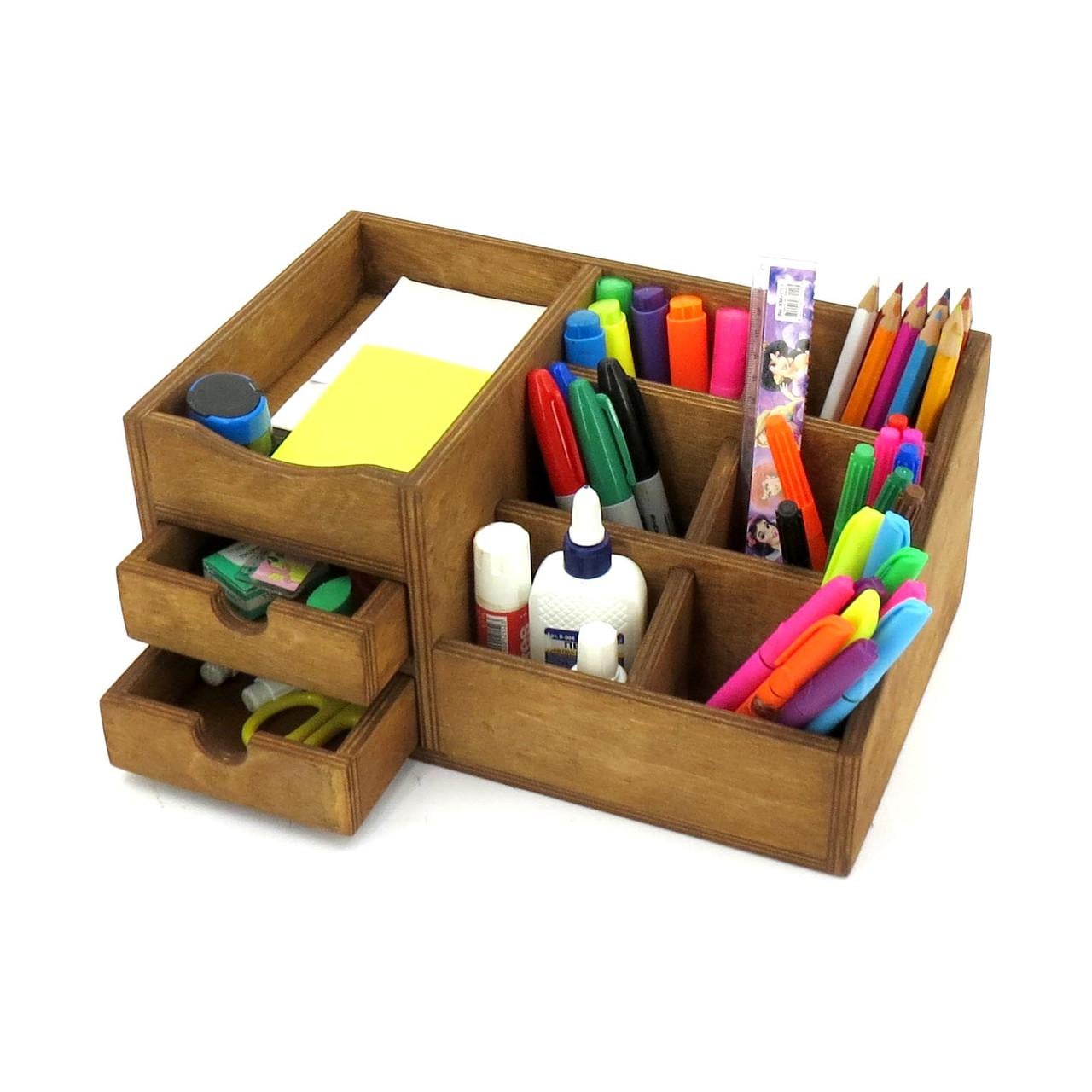 Органайзер настольный из дерева Тейлор Мускат (Кнц-004707)