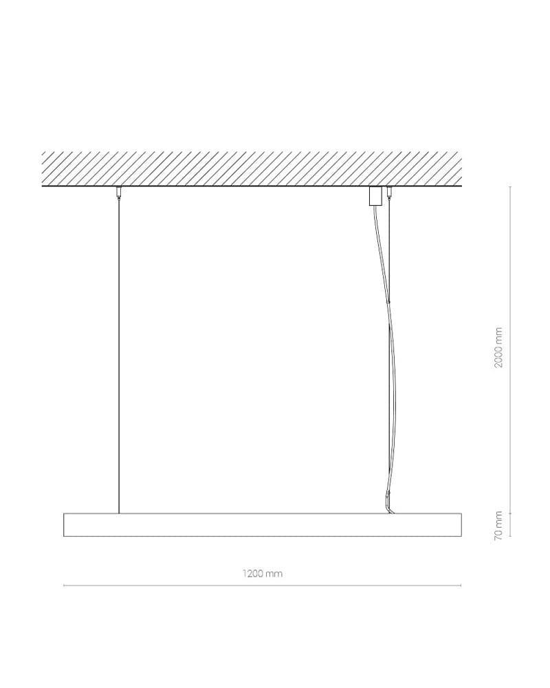 Лінійний світильник Nowodvorski 10211 Cl Office Pro LED 31W 3000K 3760Lm (2229959343) - фото 4