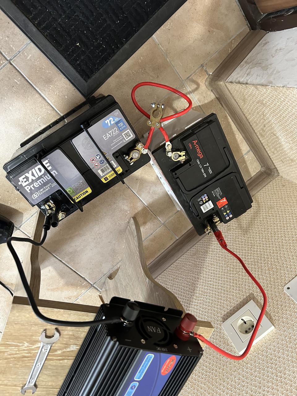 Перетворювач напруги Power Inverter WX-5300W два акумулятора 24V 220V - фото 7 Перетворювач напруги Power Inverter WX-5300W два акумулятора 24V 220V - фото 7