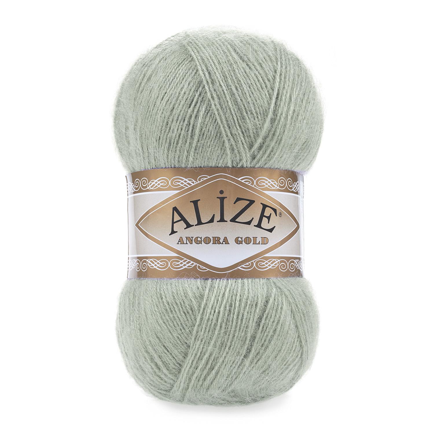 Пряжа Alize Angora Gold 515 Полынь (6312)