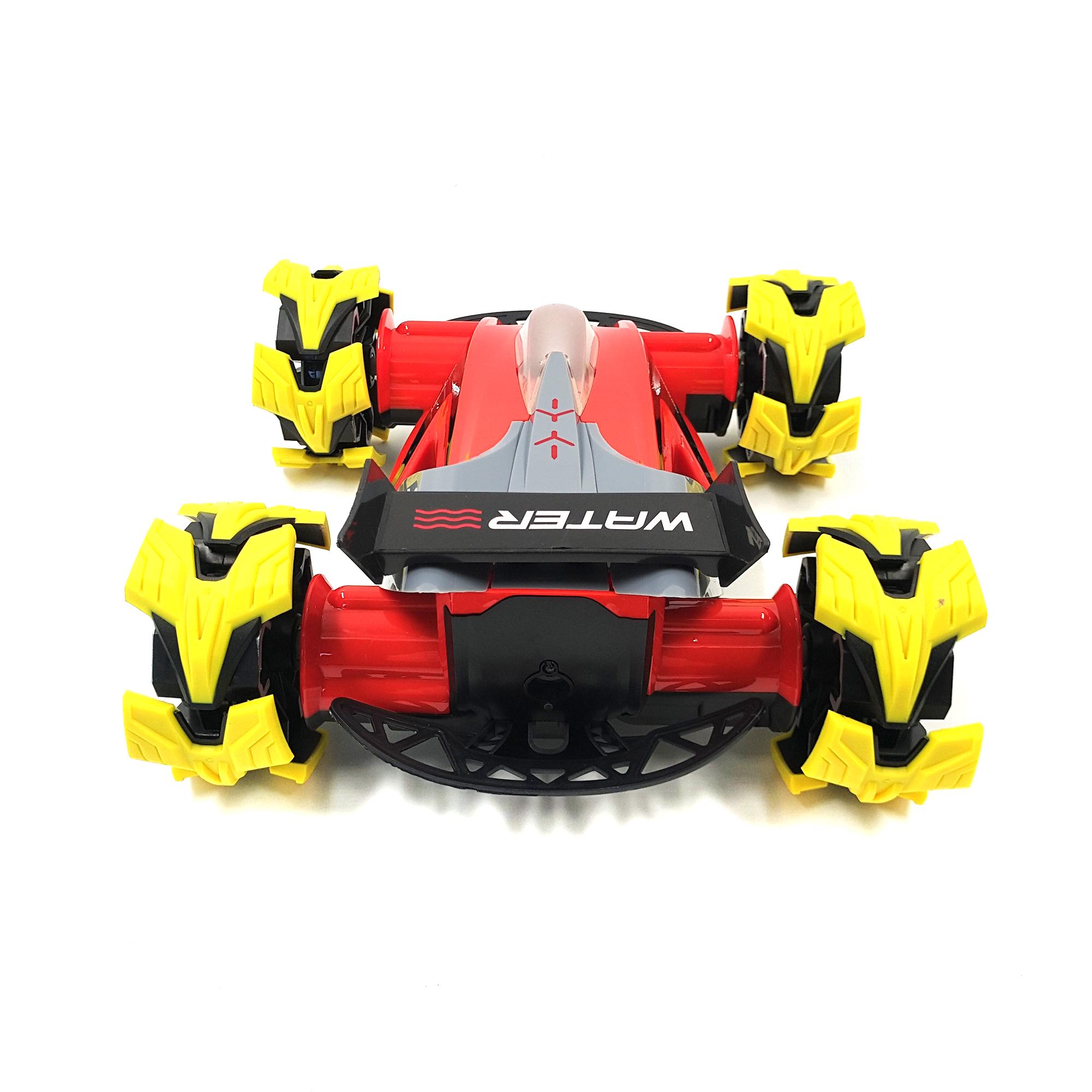 Машинка гоночная трюковая AmirTure с озвучкой 30 см и подсветкой Красный (121037k) - фото 6