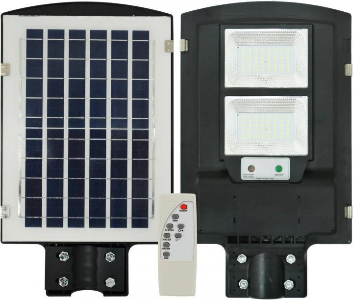 Світильник вуличний світлодіодний на стовп UKC Solar Street Light 2VPP 90 W із датчиком руху з пультом ДК (2473574) - фото 10