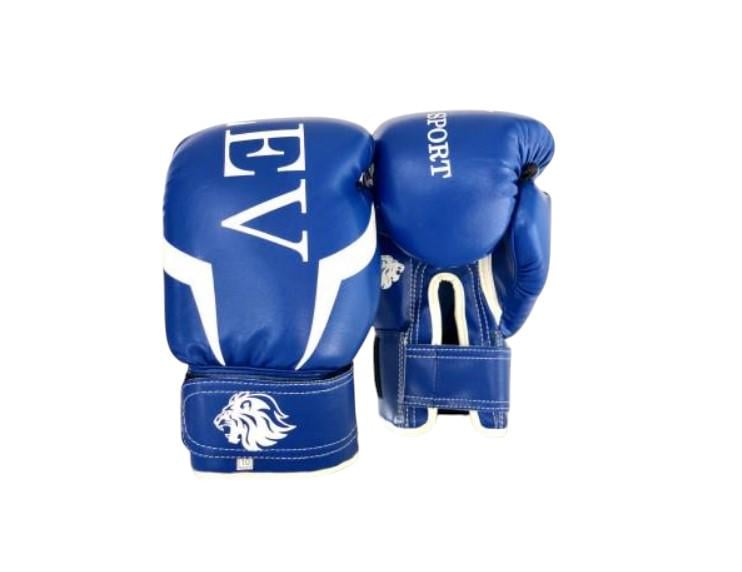Боксерские перчатки Lev Sport кожзаменитель ширина манжеты 8 см р. 10 Синий (8585053829426) Боксерские перчатки Lev Sport кожзаменитель ширина манжеты 8 см р. 10 Синий (8585053829426)
